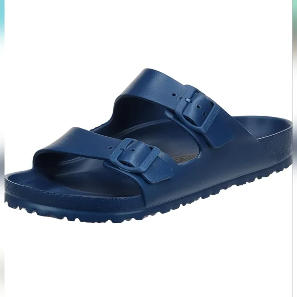 Birkenstock Arizona Sandal Navy Blue Size 39 - Picture 1 of 3